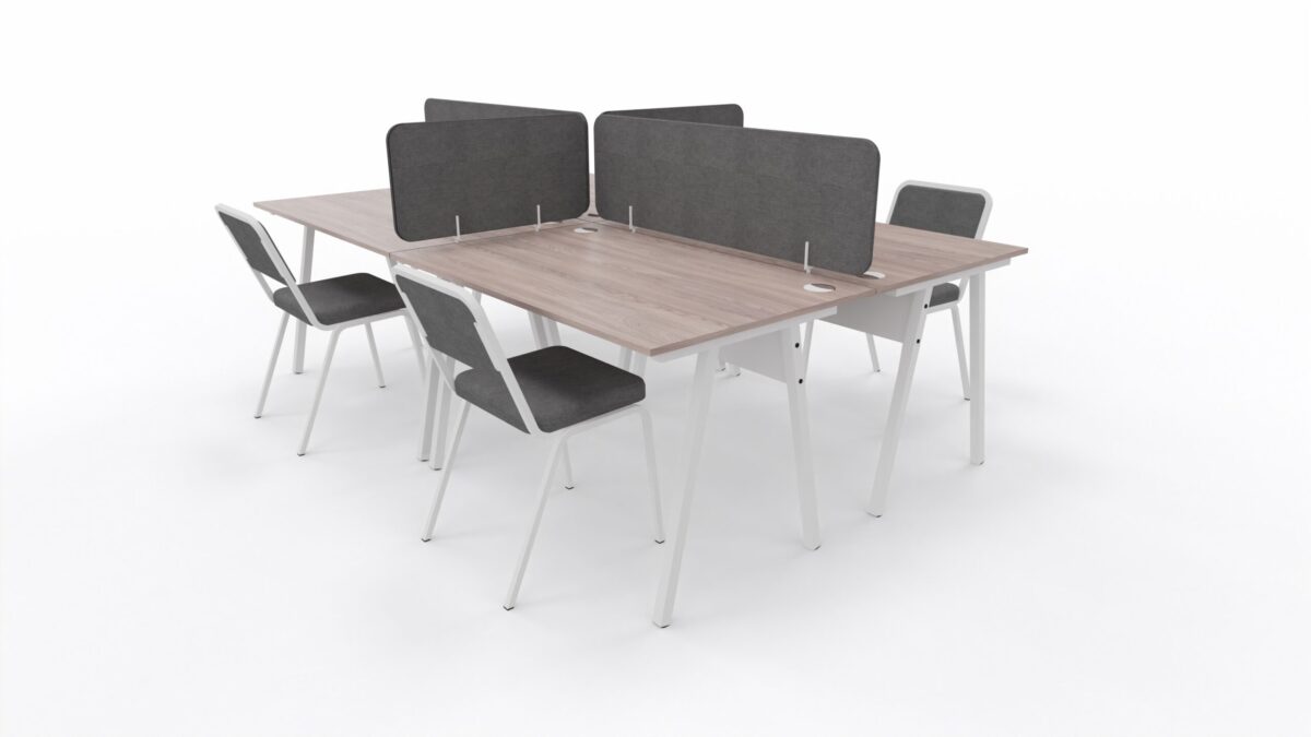 A-FRAME 4 WAY DESKS - Image 1