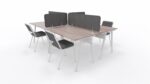 A-FRAME 4 WAY DESKS