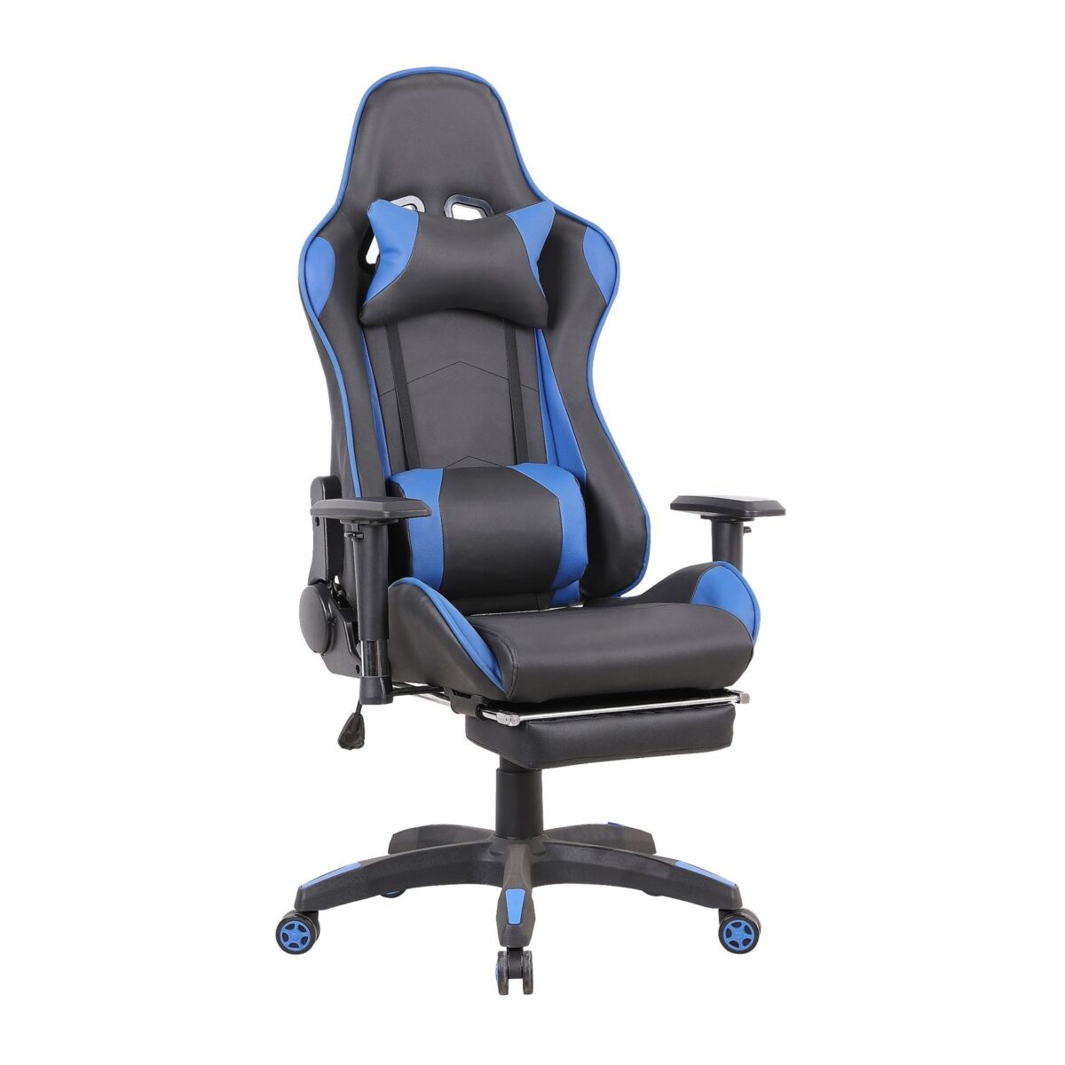 DB-Cruizer Gaming Chair Black/Blue – Pleather - Image 1