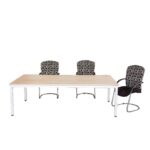 Euro Rectangular Boardroom Table (32mm Melamine)