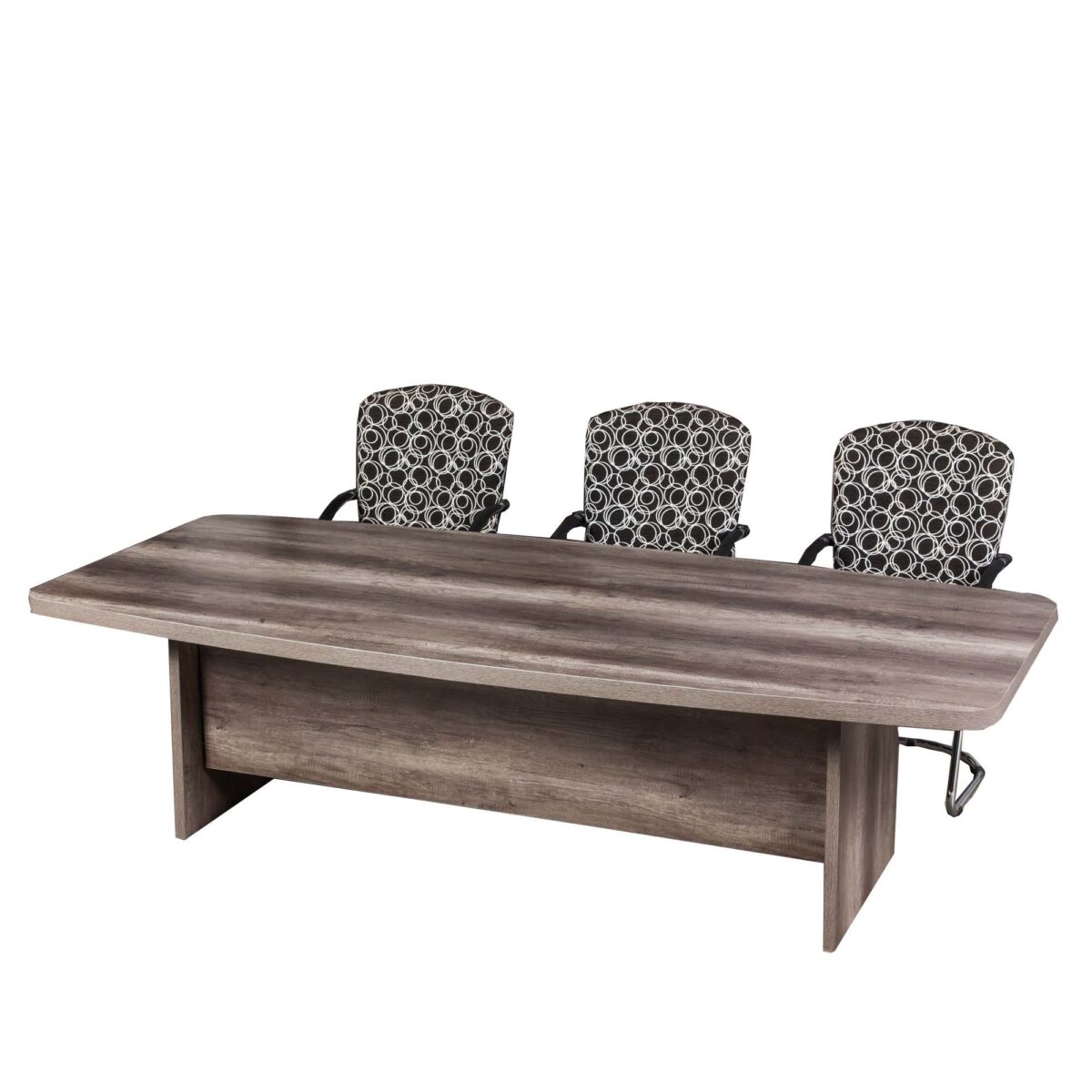 Senator Barrel Shape Boardroom Table (32mm Melamine) - Image 1