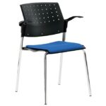 Movie 4 Legged Chair Upholstered – With and Without Arms - Image 2