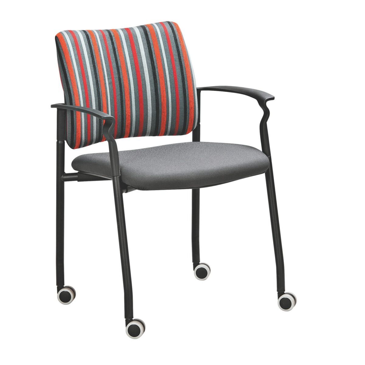 Pinko 4 Legged Stackable Chair with arms - Image 2