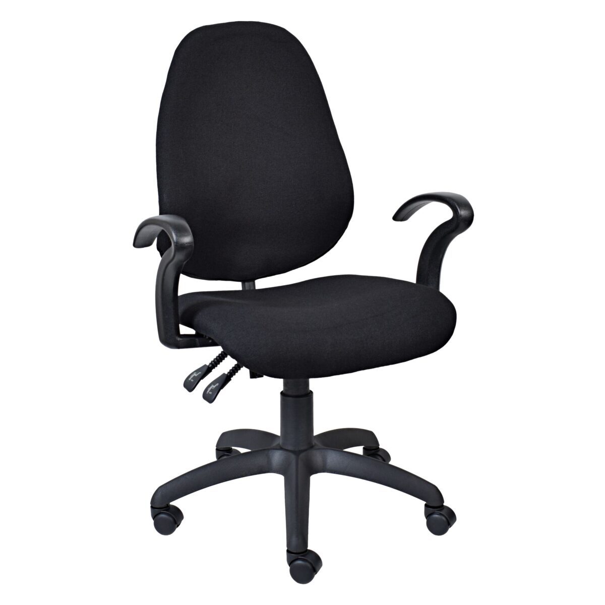 S 3000 Low Back Operators Chair with Arms (Y100) - Image 1