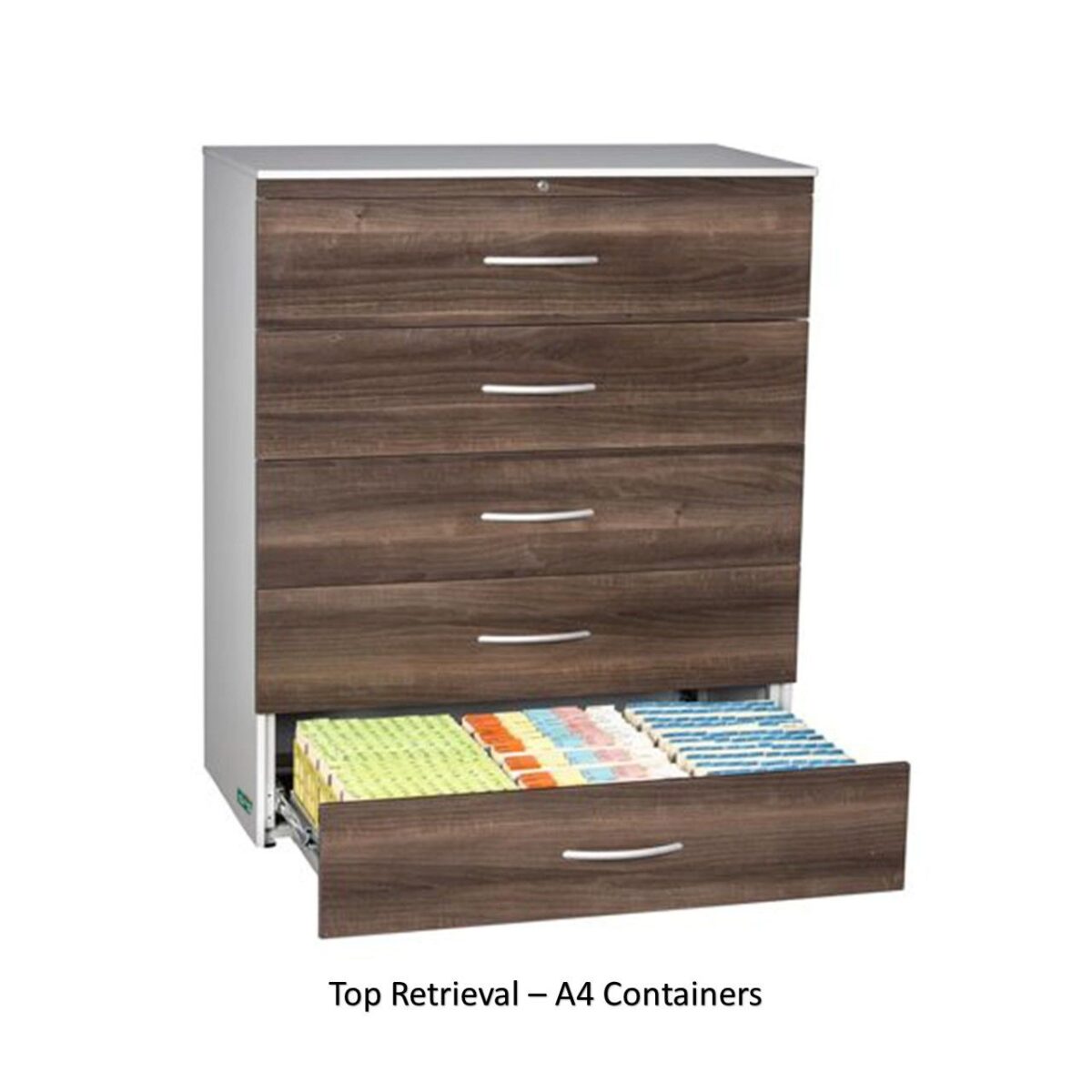 Top Retrieval Cabinet – A4 Container Filing - Image 1
