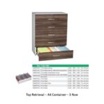 Top Retrieval Cabinet – A4 Container Filing - Image 3