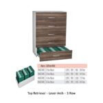 Top Retrieval Cabinet – Lever Arch Files - Image 4