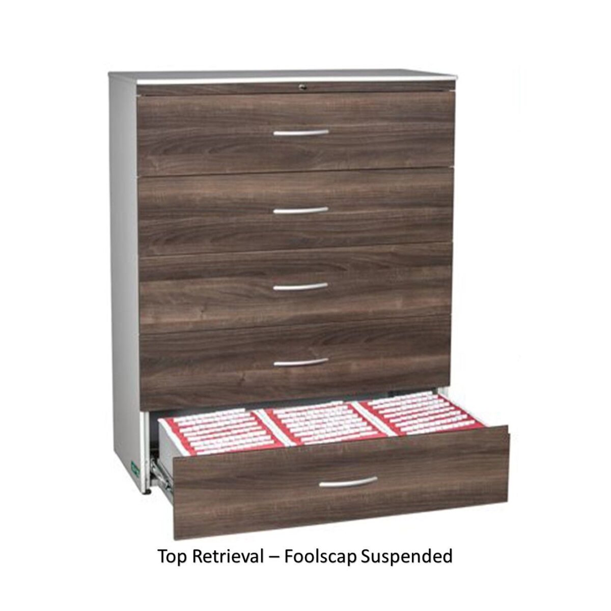 Top Retrieval Cabinet – Foolscap Suspended Pockets - Image 1