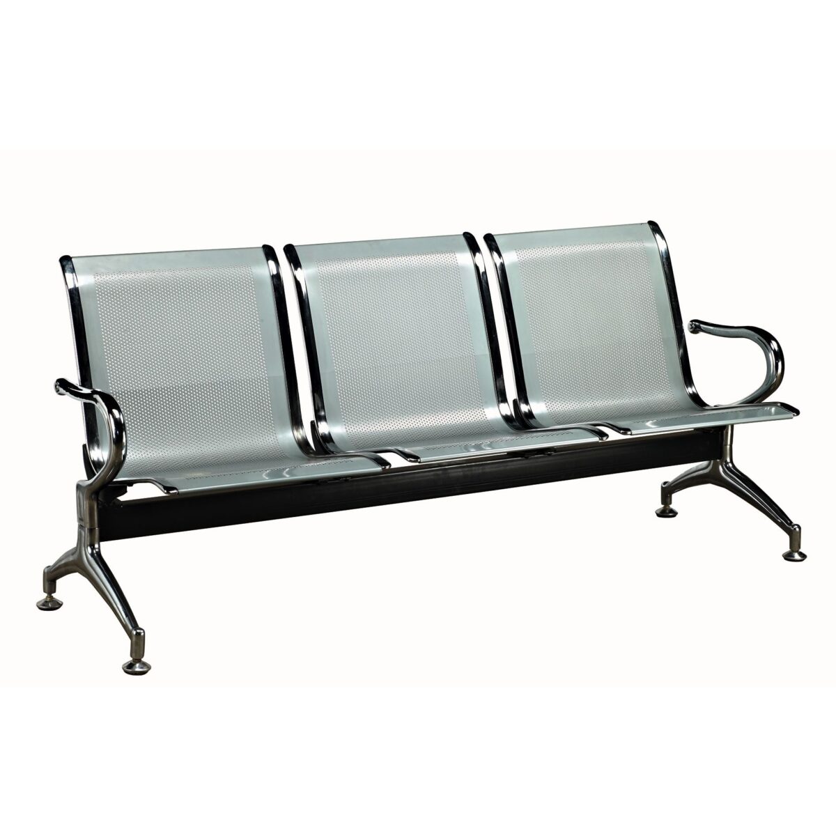 Airport / Heavy Duty Public Seating (Bench) – Standard Steel - Image 1