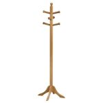 Hat and Coat Stand Retro Wooden – 1680mmH - Image 2
