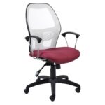 Xenon Medium Back Chair with Netted Back - Image 2