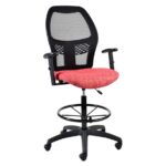 Xenon Draughtsman Chair (Netted Backrest)
