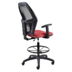 Xenon Draughtsman Chair (Netted Backrest) - Image 3